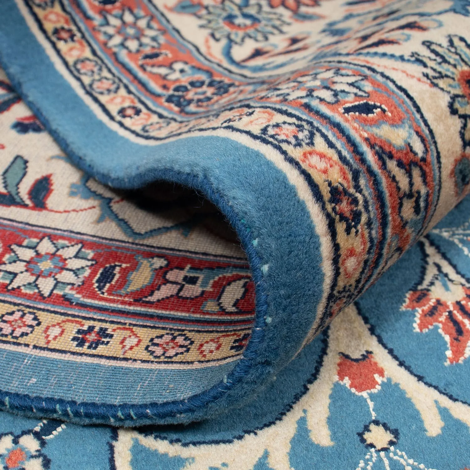 Perserteppich - Nomadic 307 x 219 cm - seeblau - Image 4