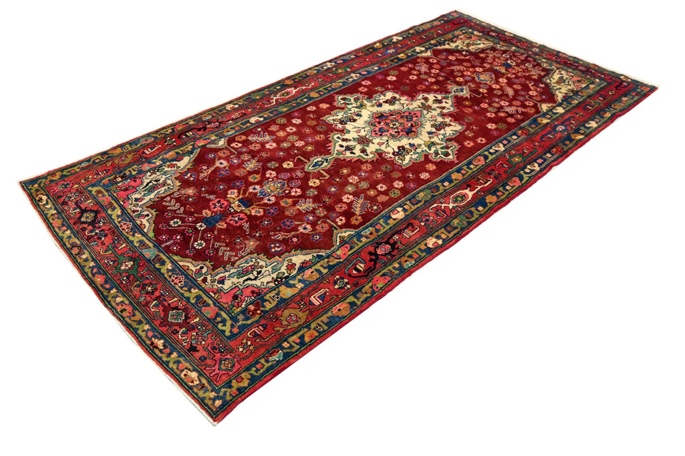 Perserteppich - Nomadic - 308 x 152 cm - rot - Image 3