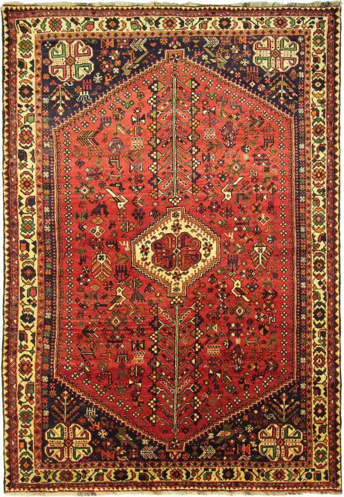 Perserteppich - Nomadic - 308 x 212 cm - rot