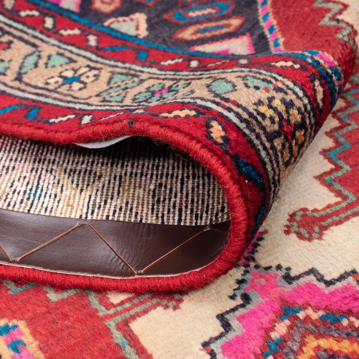 Perserteppich - Nomadic 310 x 82 cm - hellrot - Image 2