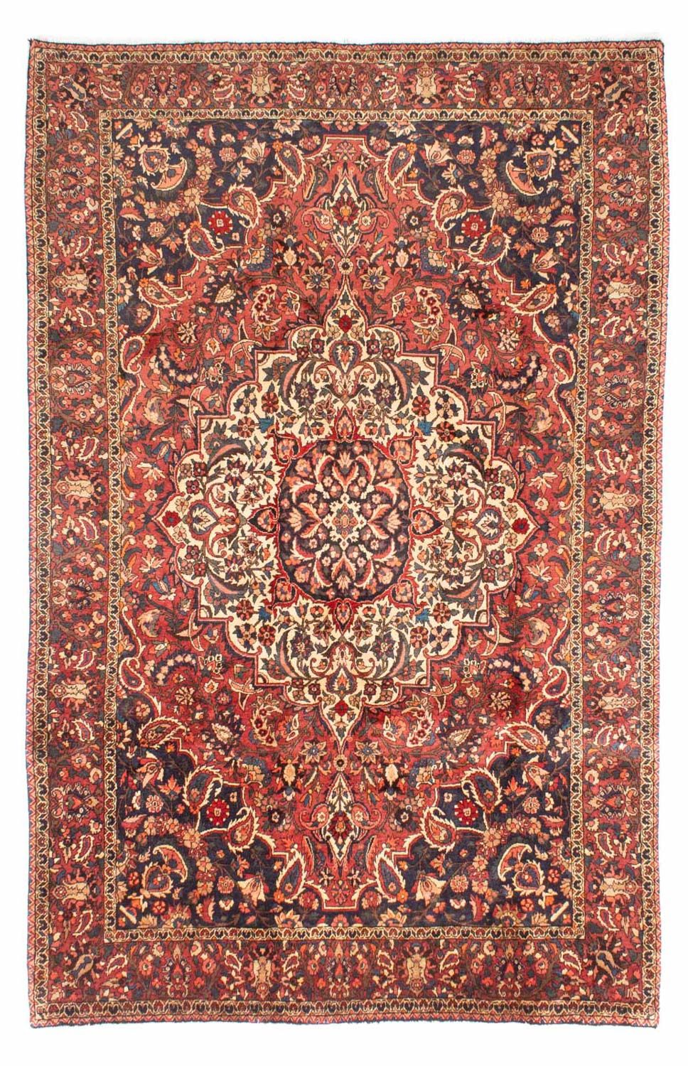 Perserteppich - Nomadic 313 x 204 cm - hellrot