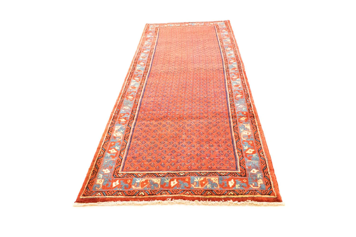 Perserteppich - Nomadic 317 x 110 cm - braun - Image 5