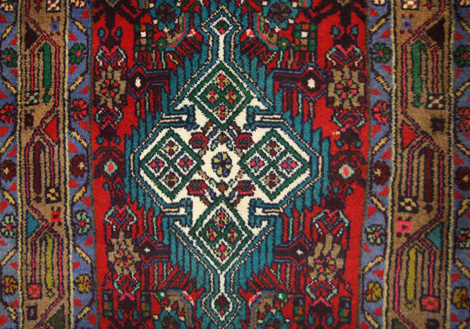 Perserteppich - Nomadic 317 x 82 cm - rot - Image 2