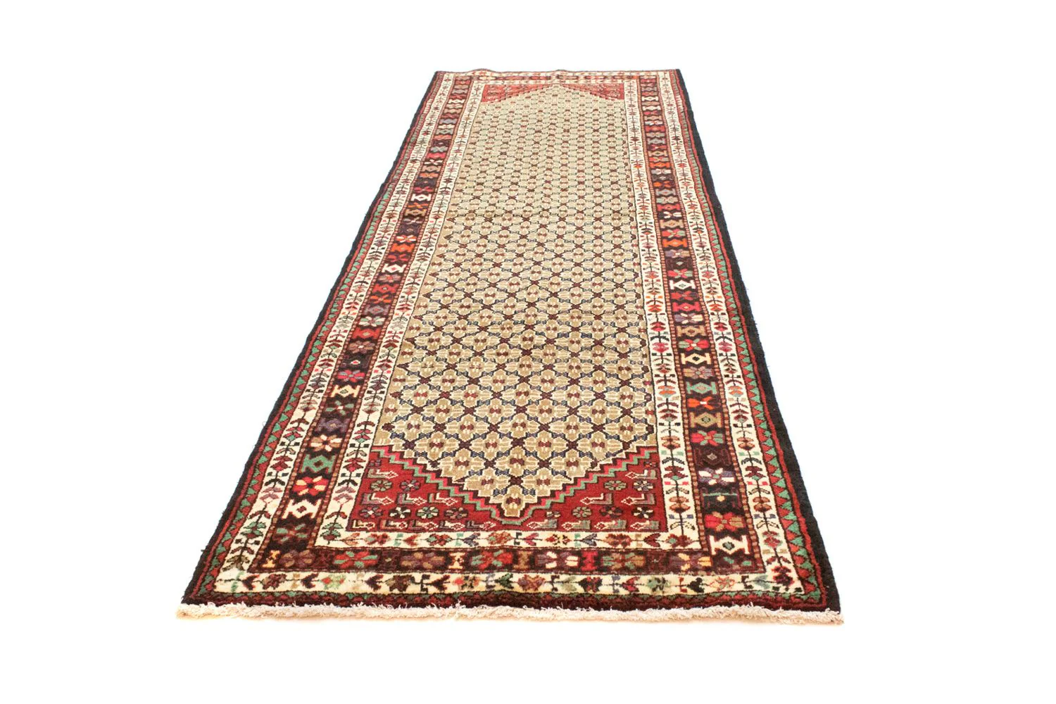 Perserteppich - Nomadic 320 x 110 cm - beige - Image 5