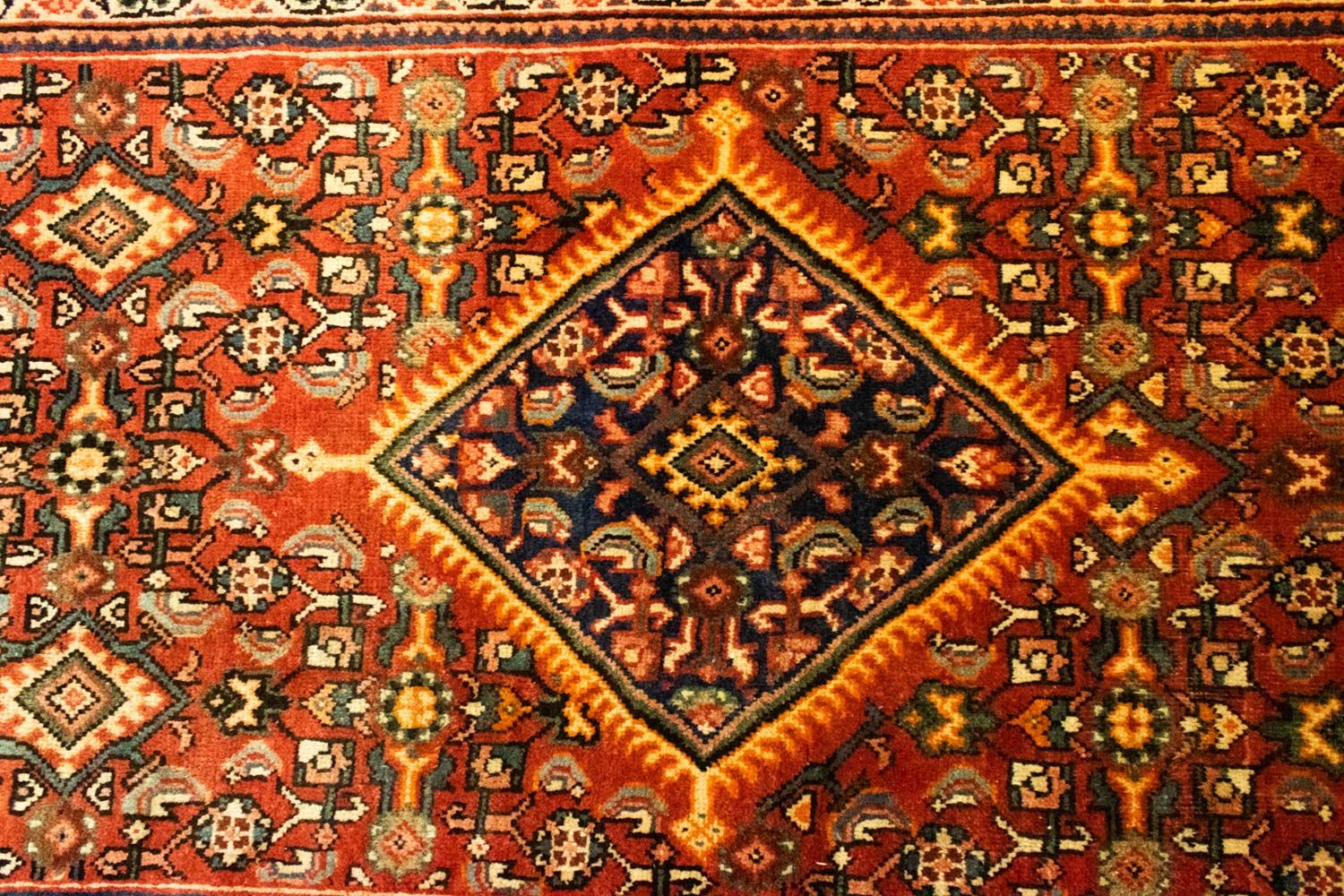 Perserteppich - Nomadic 322 x 100 cm - gold - Image 2