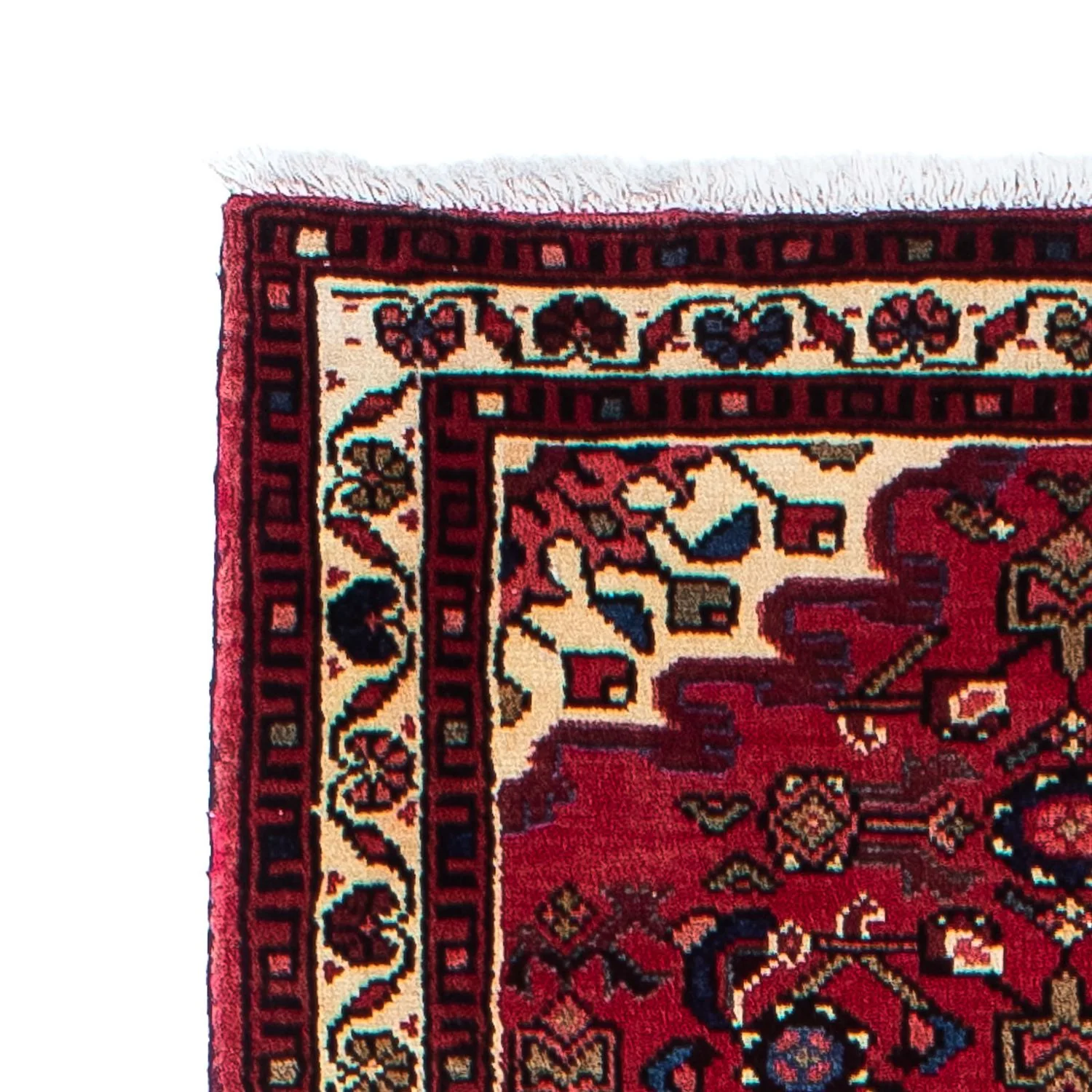 Perserteppich - Nomadic 323 x 78 cm - dunkelrot - Image 3