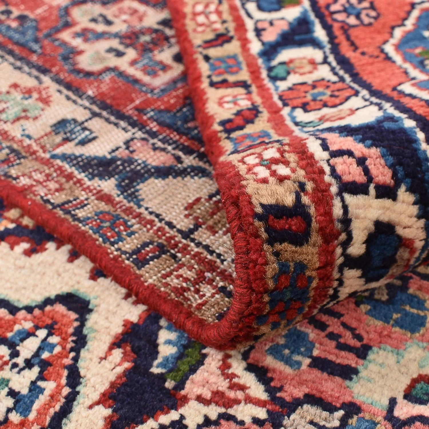 Perserteppich - Nomadic - 330 x 205 cm - dunkelblau - Image 4