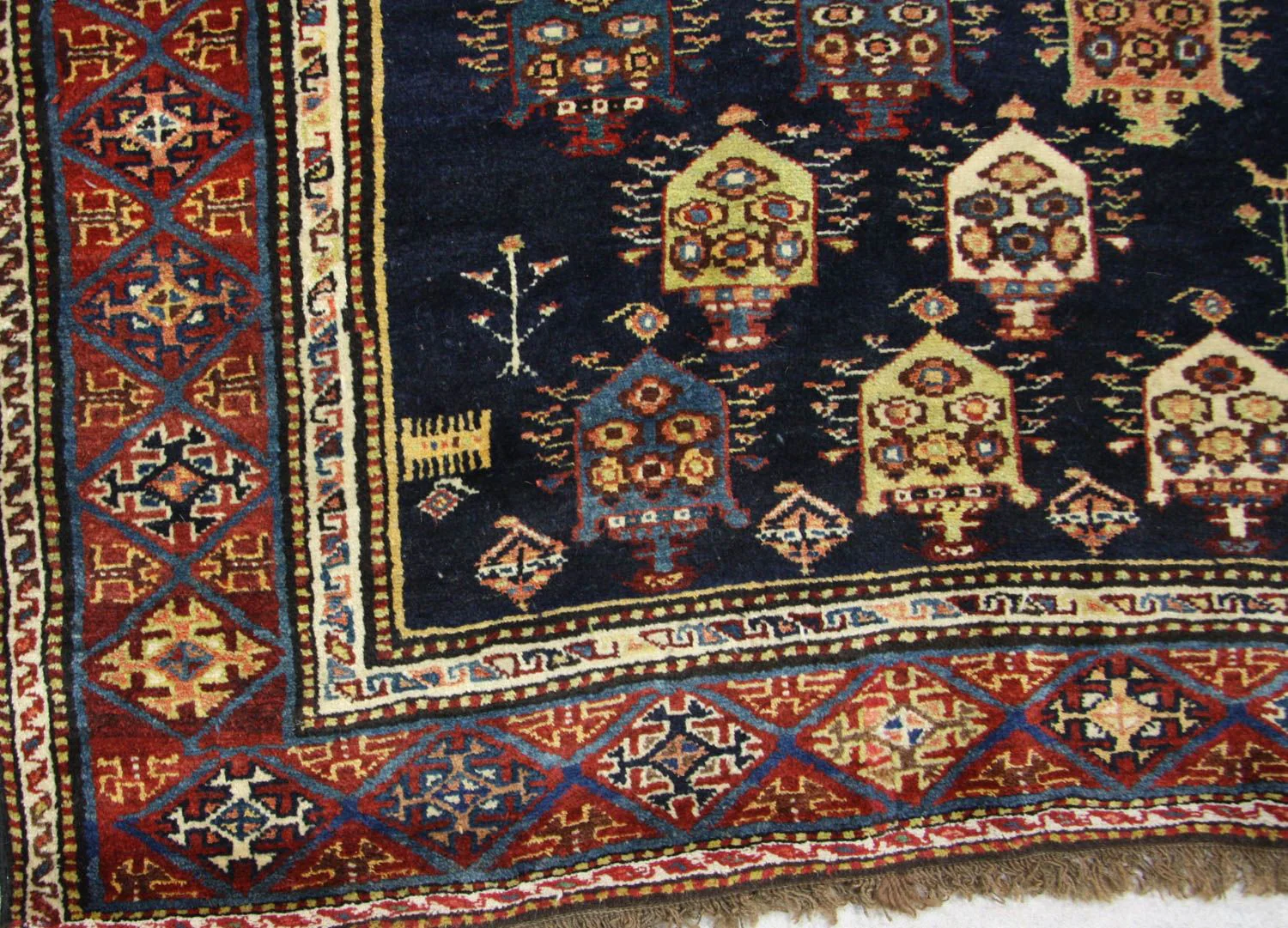 Perserteppich - Nomadic 331 x 113 cm - blau - Image 2