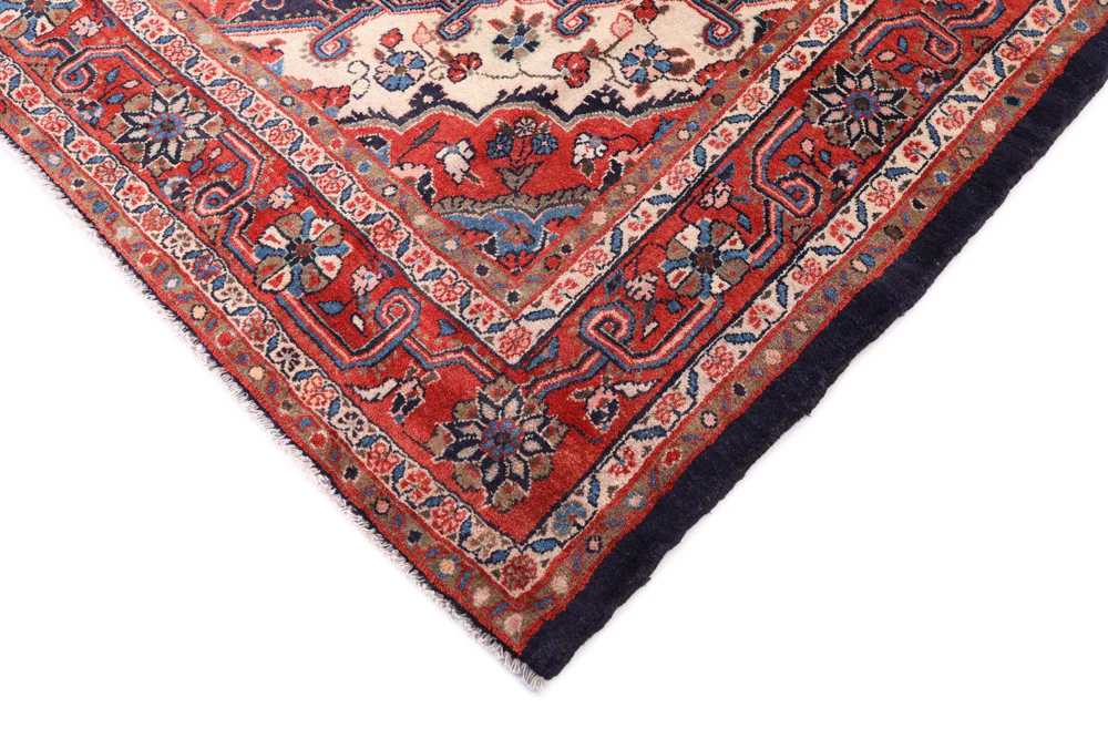 Perserteppich - Nomadic - 350 x 215 cm - dunkelrot - Image 5