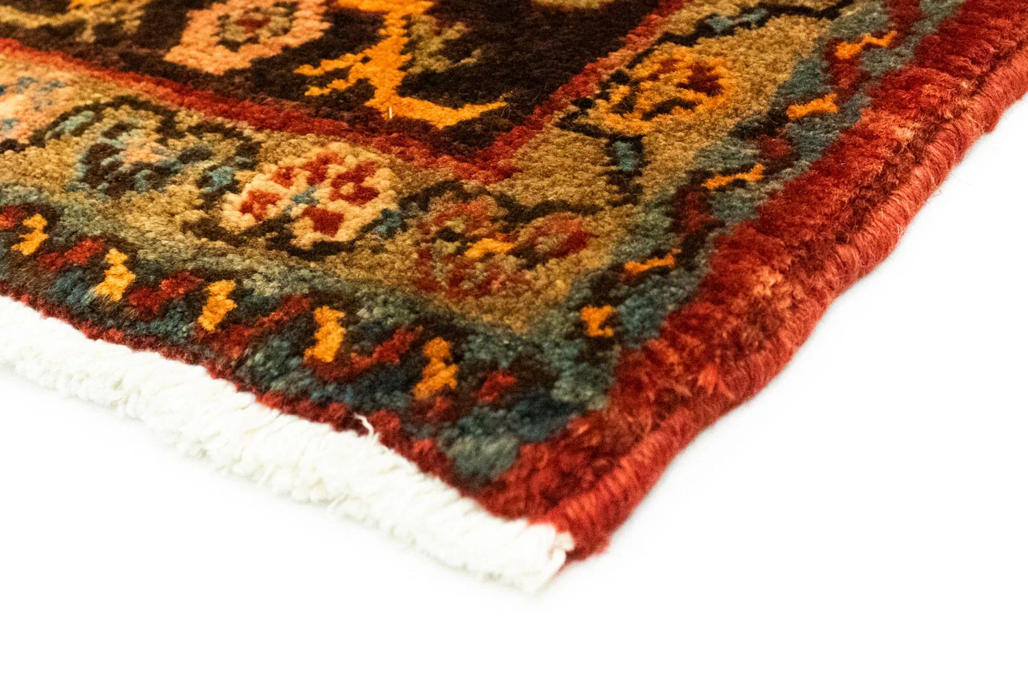 Perserteppich - Nomadic 352 x 119 cm - blau - Image 2