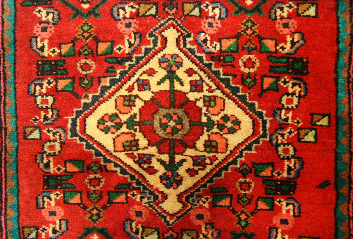 Perserteppich - Nomadic 367 x 80 cm - rot - Image 2