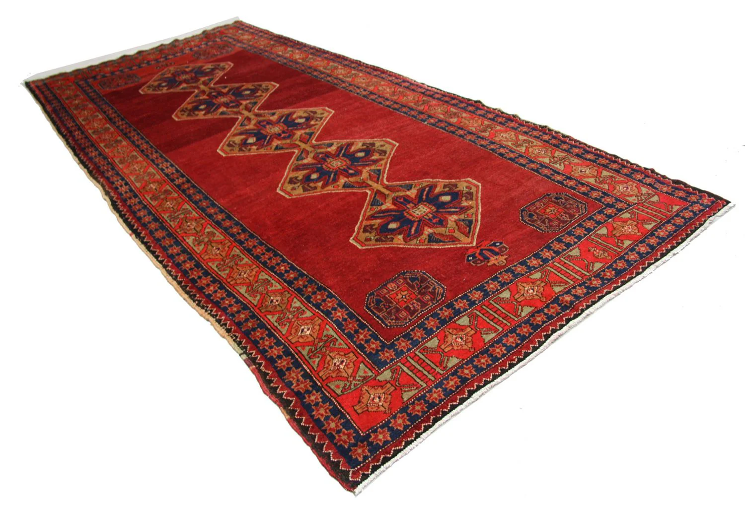 Perserteppich - Nomadic 369 x 178 cm - rot - Image 3