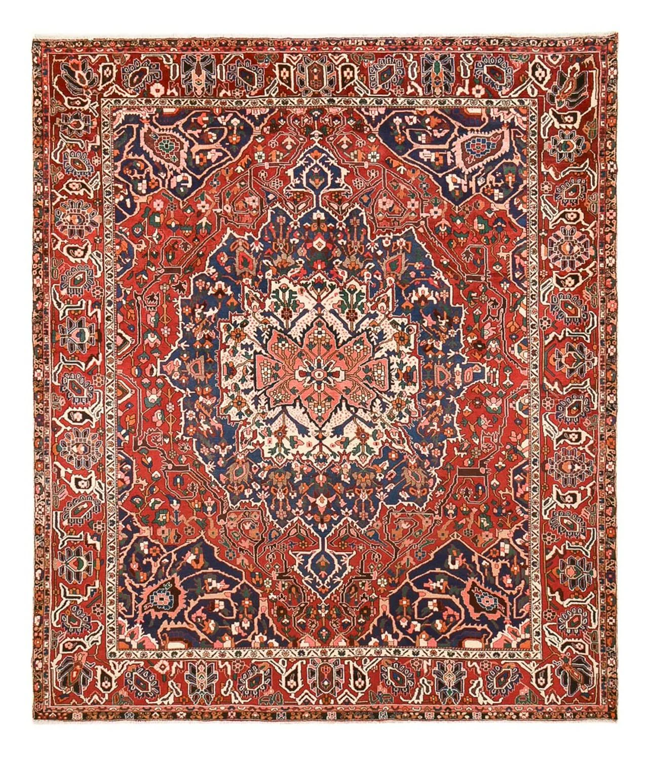 Perserteppich - Nomadic - 380 x 320 cm - rot