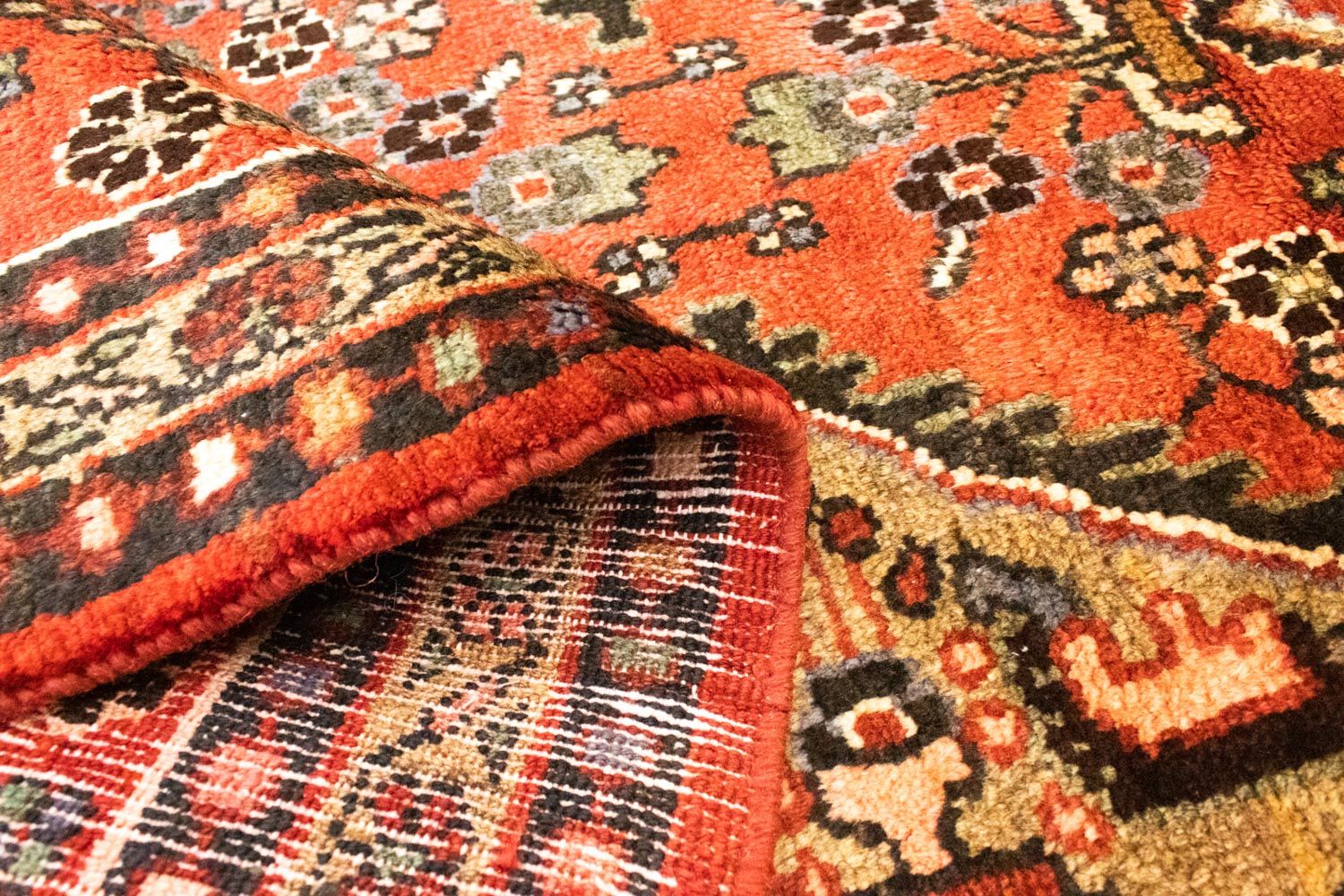 Perserteppich - Nomadic 400 x 101 cm - orange - Image 4