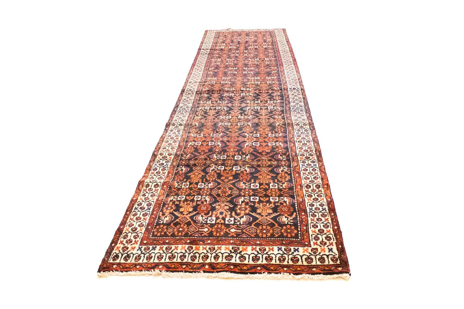Perserteppich - Nomadic 427 x 103 cm - braun - Image 5