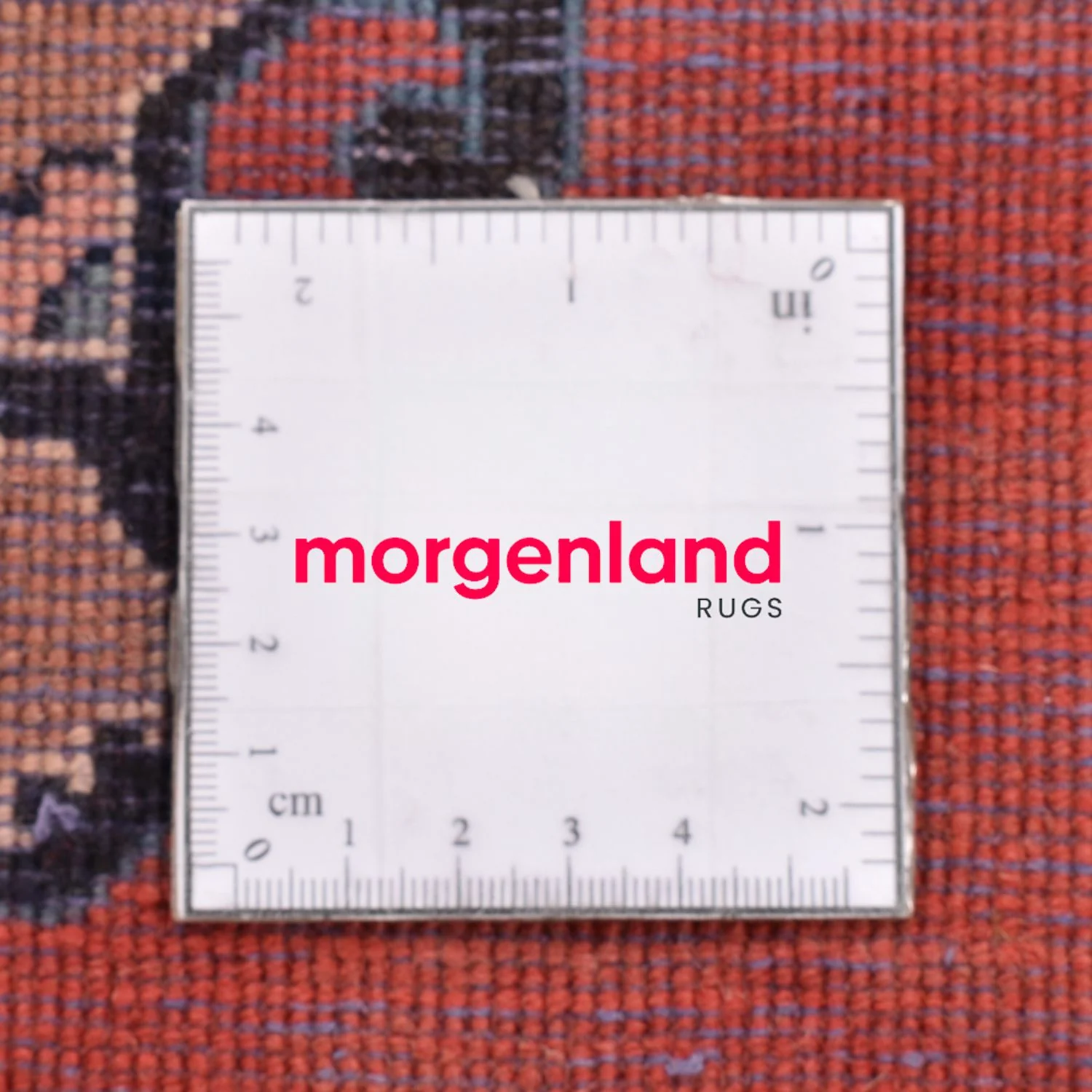 Perserteppich - Nomadic - 50 x 49 cm - rot - Image 5