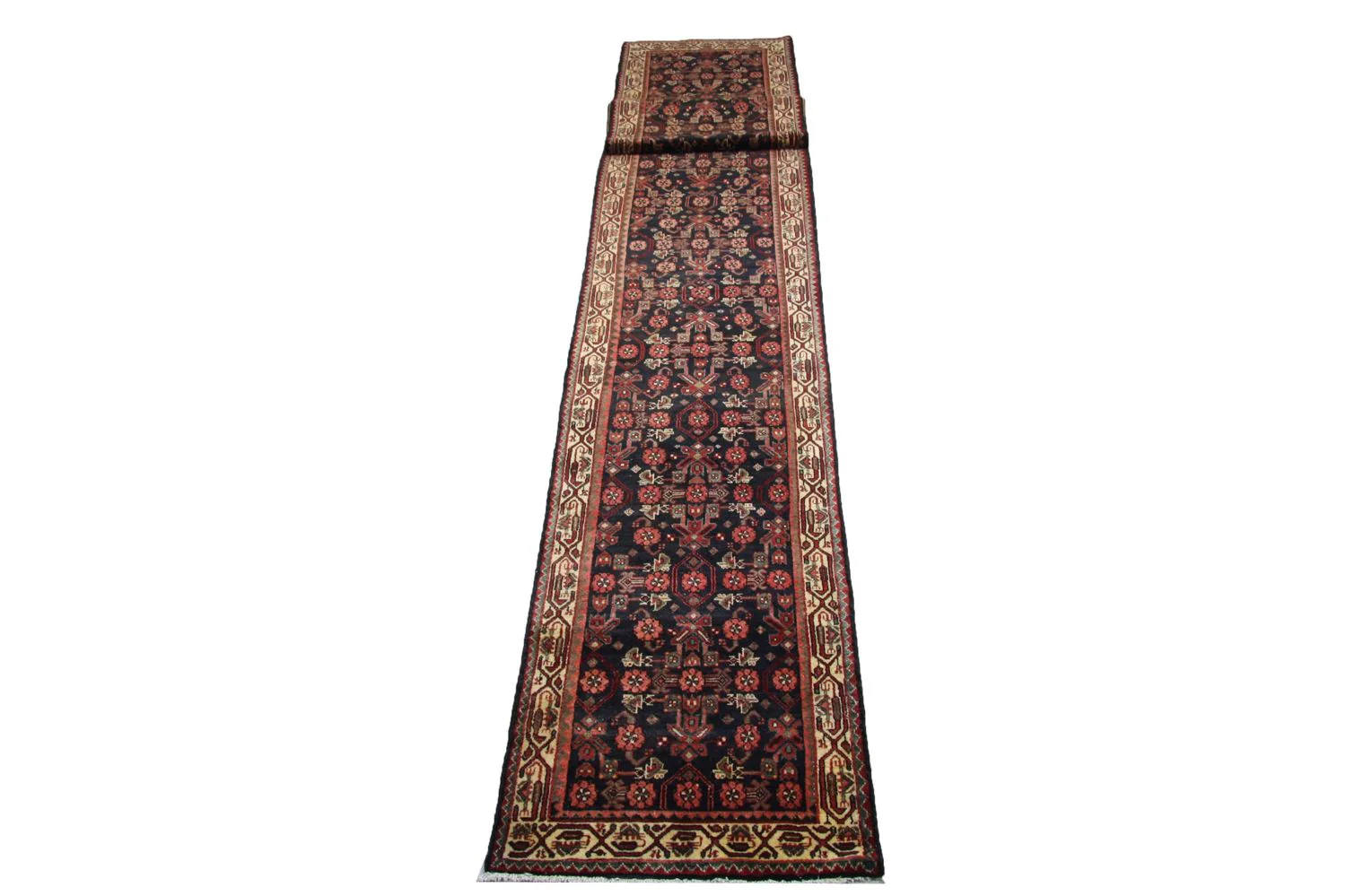 Perserteppich - Nomadic 508 x 86 cm - blau
