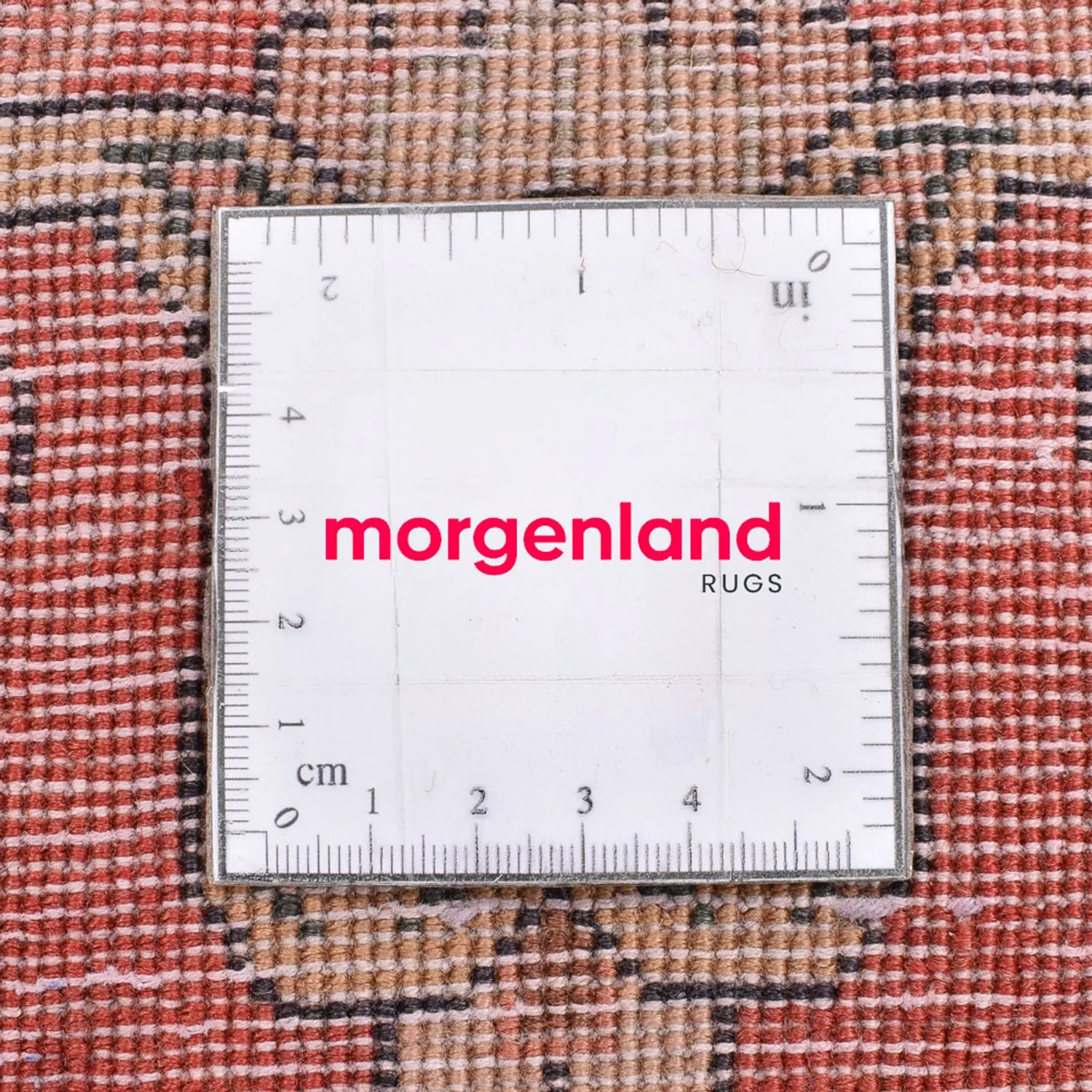 Perserteppich - Nomadic - 55 x 49 cm - rot - Image 4