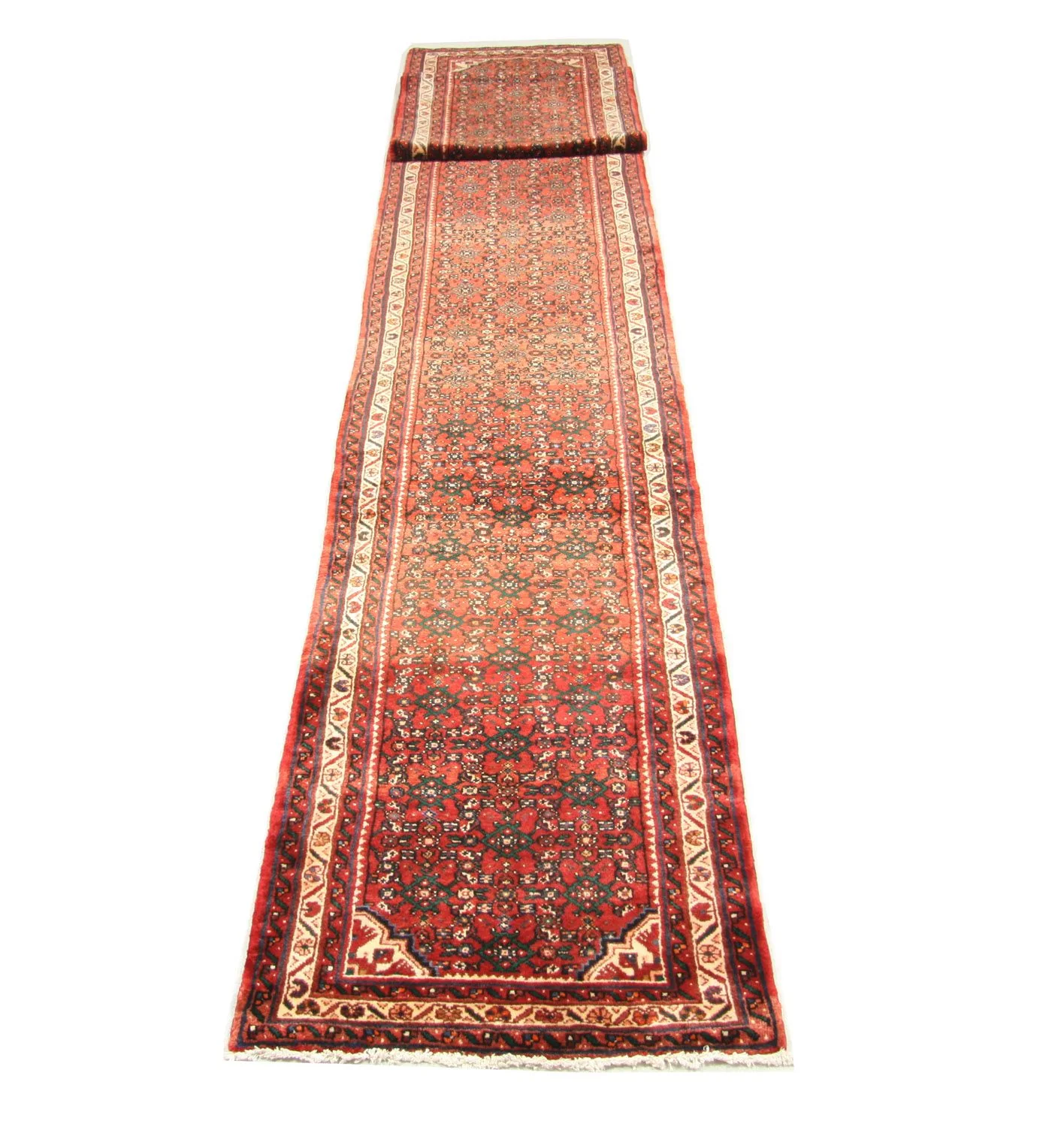 Perserteppich - Nomadic 587 x 86 cm - braun
