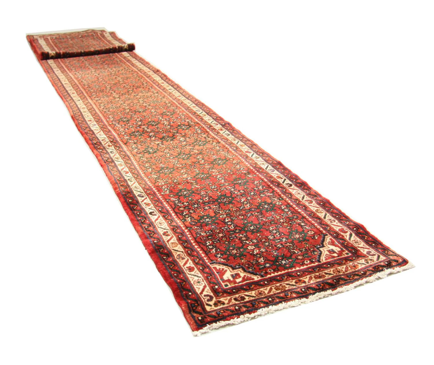 Perserteppich - Nomadic 587 x 86 cm - braun - Image 3