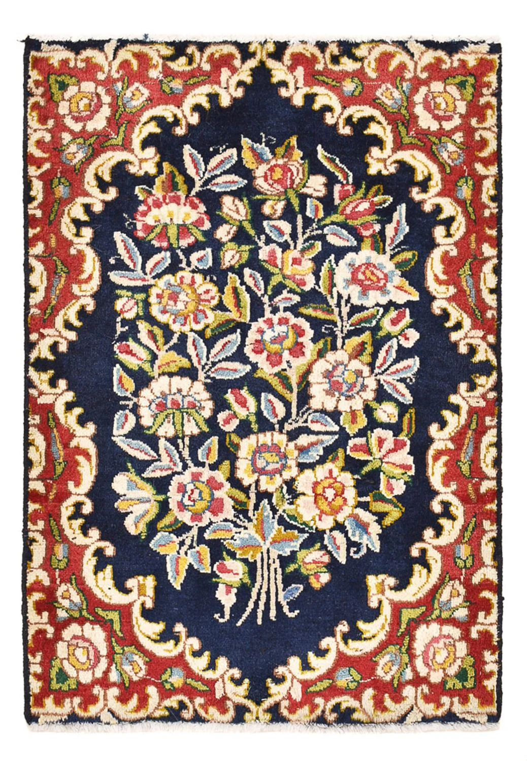 Perserteppich - Nomadic - 69 x 50 cm - mehrfarbig