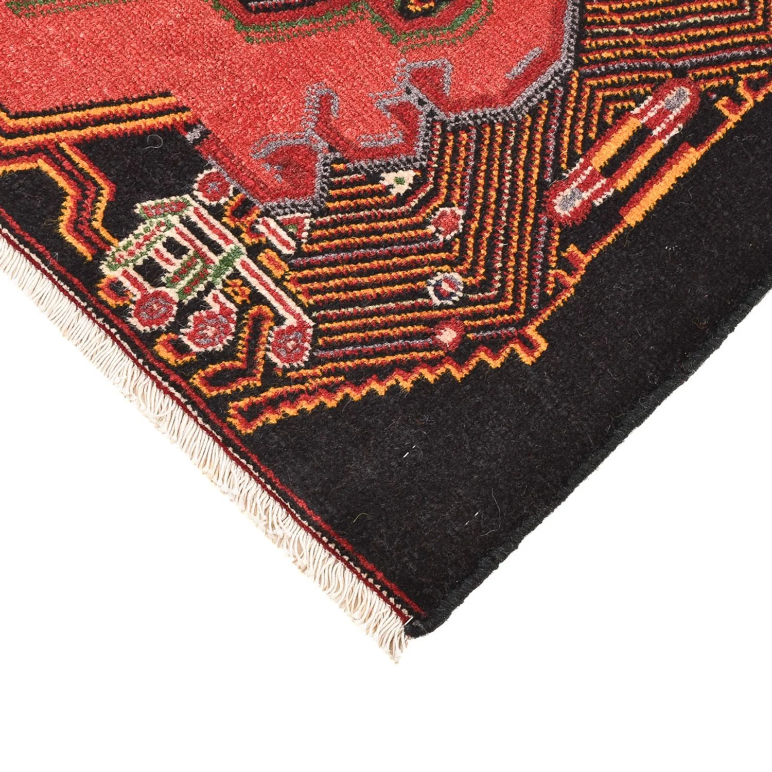 Perserteppich - Nomadic - 70 x 47 cm - rot - Image 2