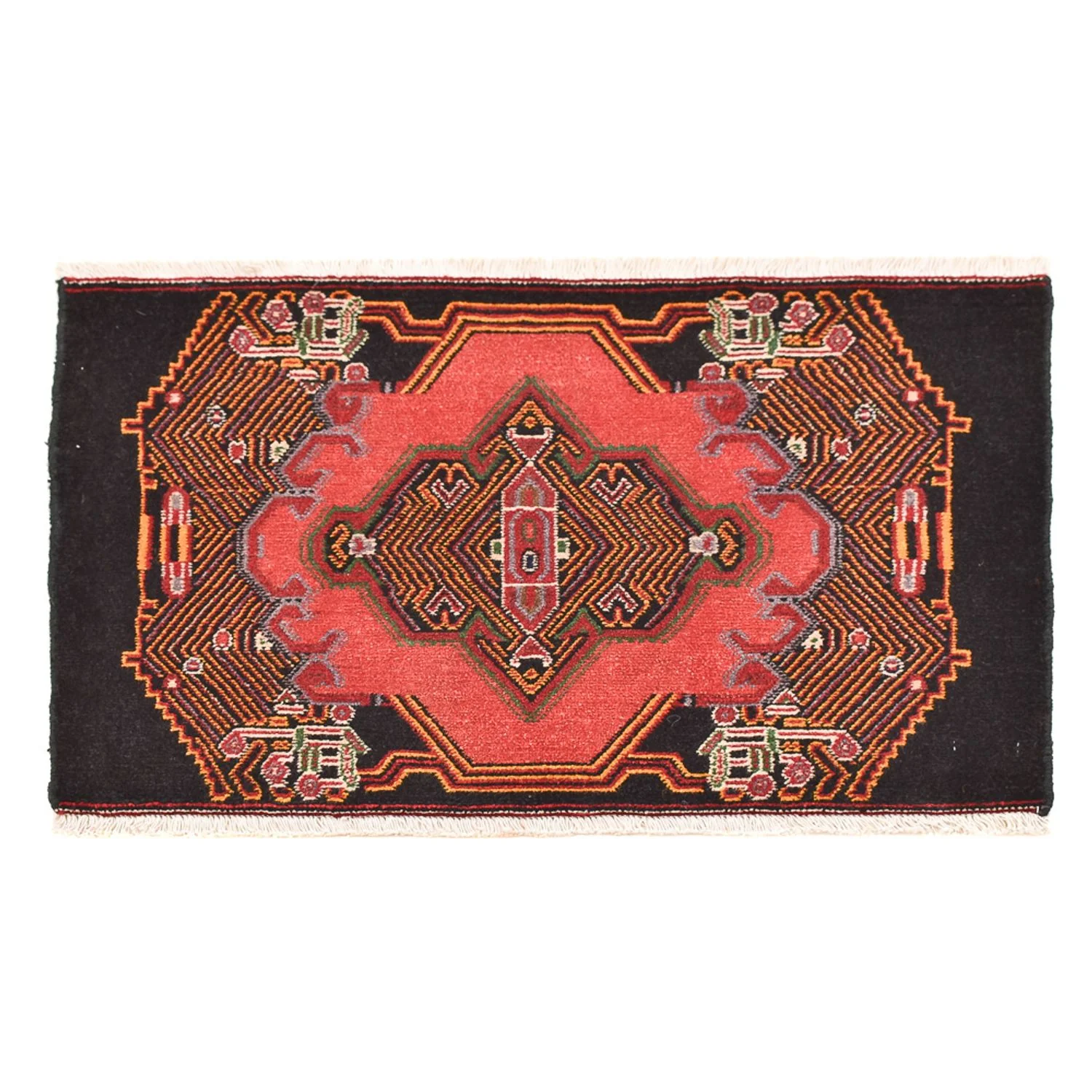 Perserteppich - Nomadic - 70 x 47 cm - rot - Image 4