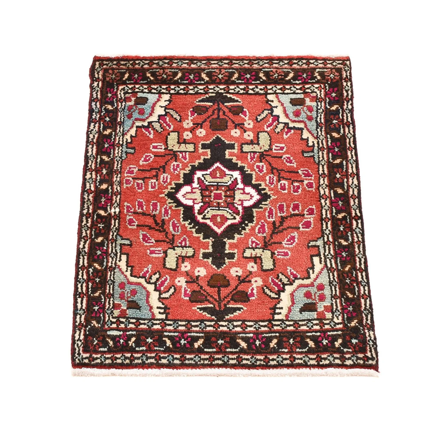 Perserteppich - Nomadic - 70 x 50 cm - hellrot - Image 4