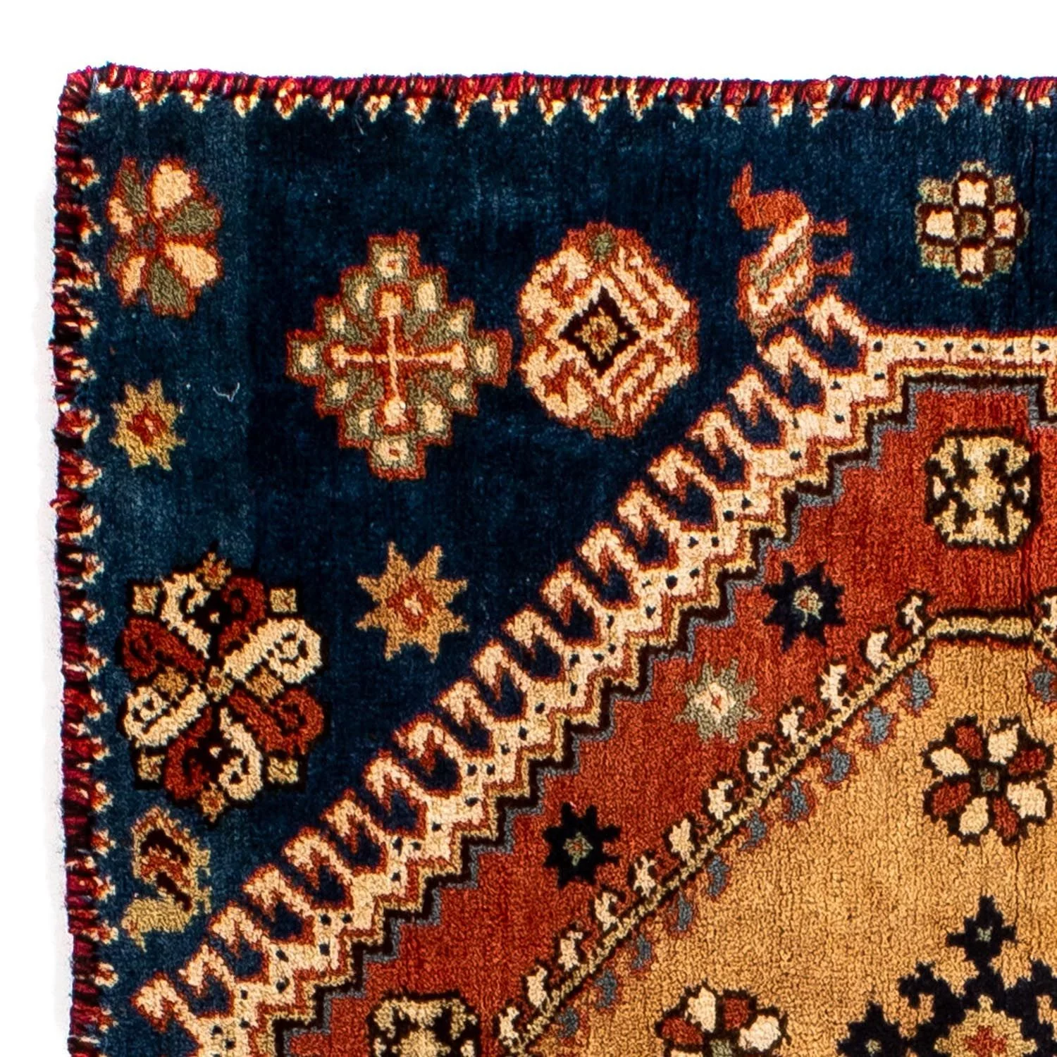 Perserteppich - Nomadic 70 x 68 cm - dunkelblau - Image 3