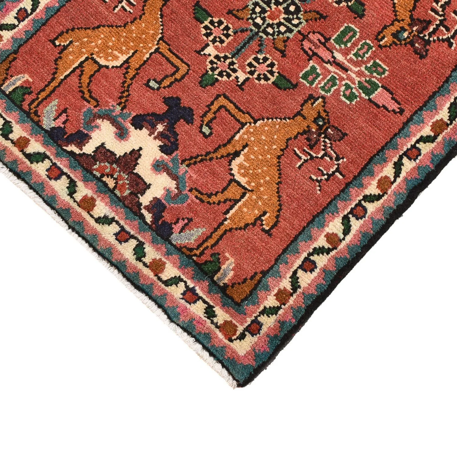 Perserteppich - Nomadic - 71 x 50 cm - rot - Image 2
