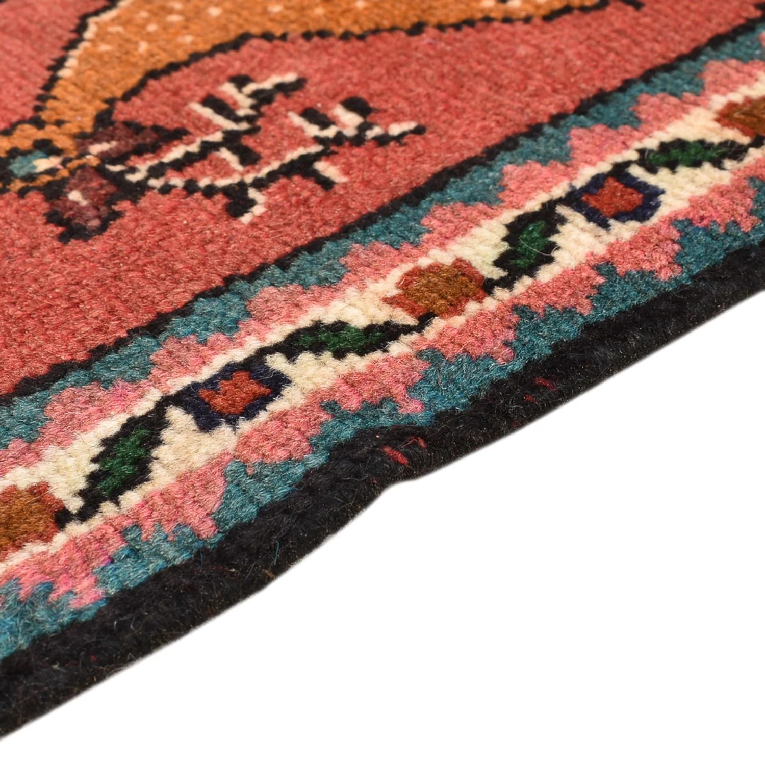 Perserteppich - Nomadic - 71 x 50 cm - rot - Image 3