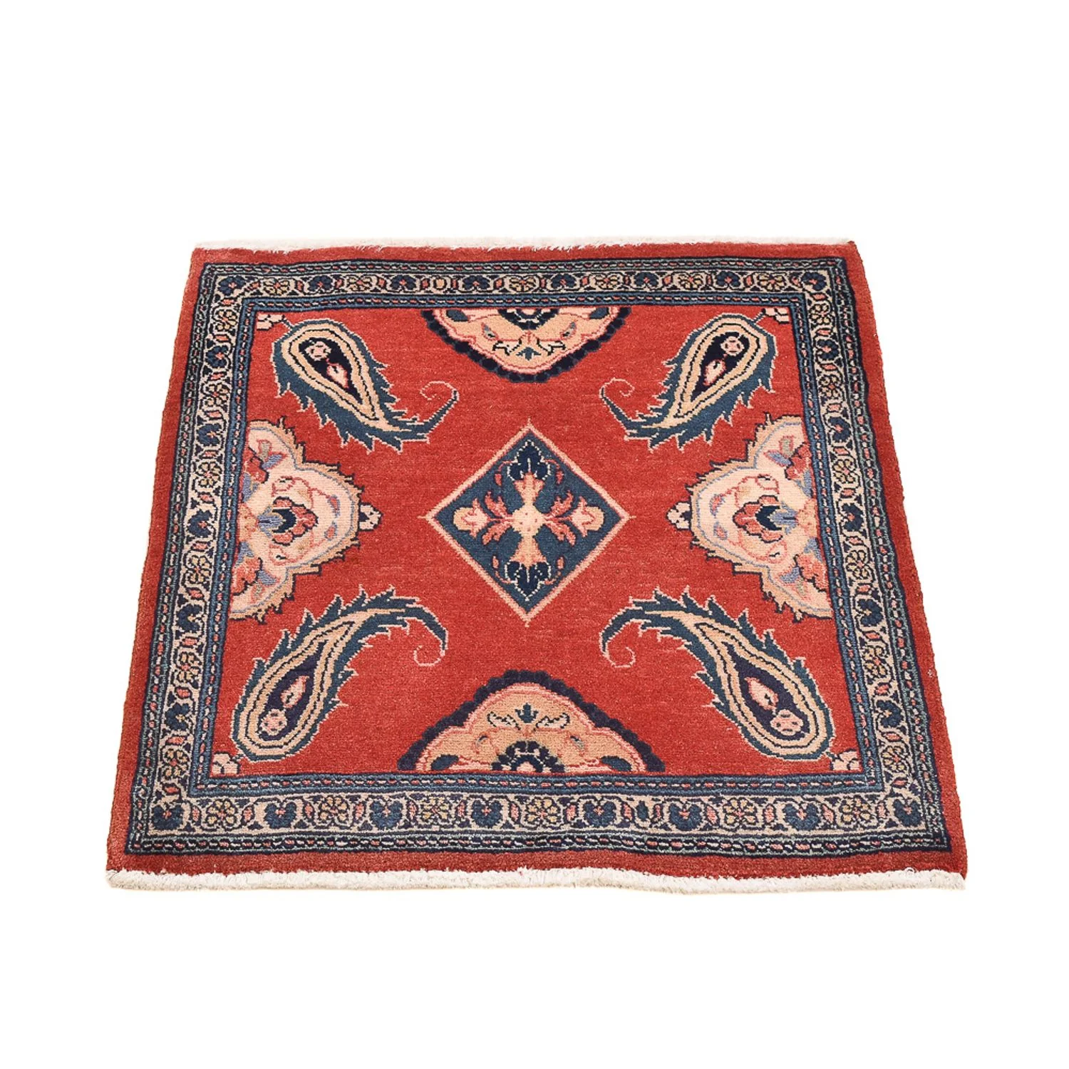 Perserteppich - Nomadic - 74 x 60 cm - rot - Image 4