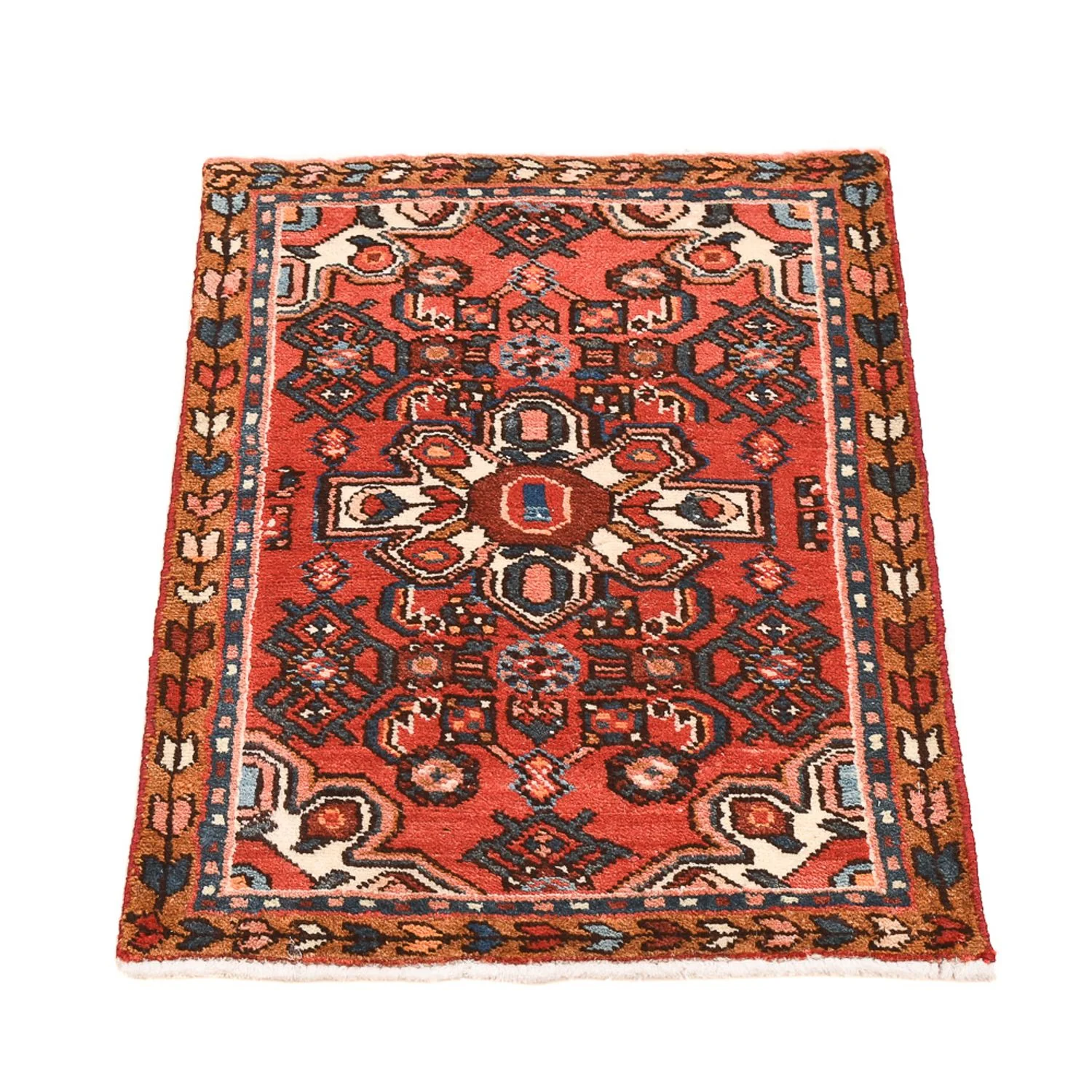Perserteppich - Nomadic - 75 x 50 cm - rot - Image 4