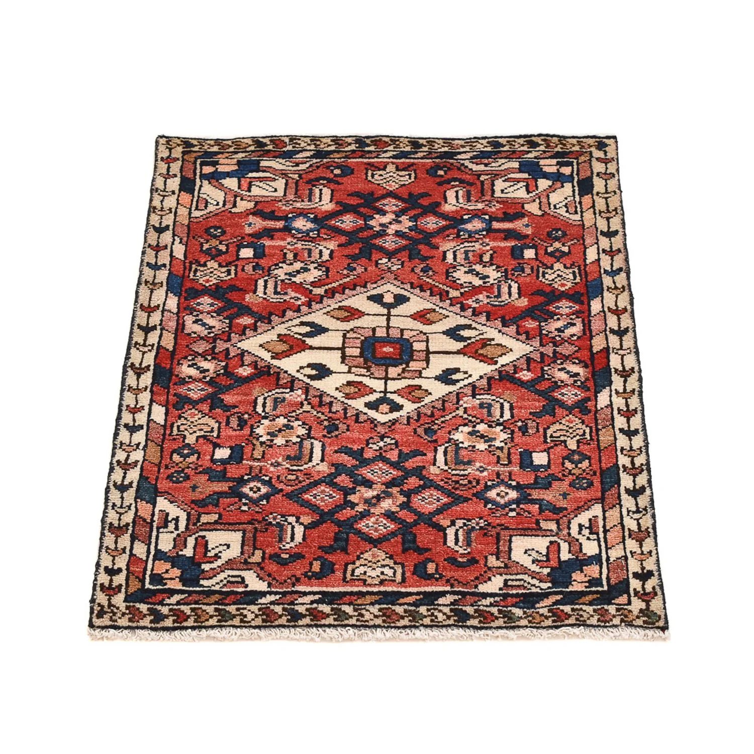 Perserteppich - Nomadic - 75 x 56 cm - rot - Image 5