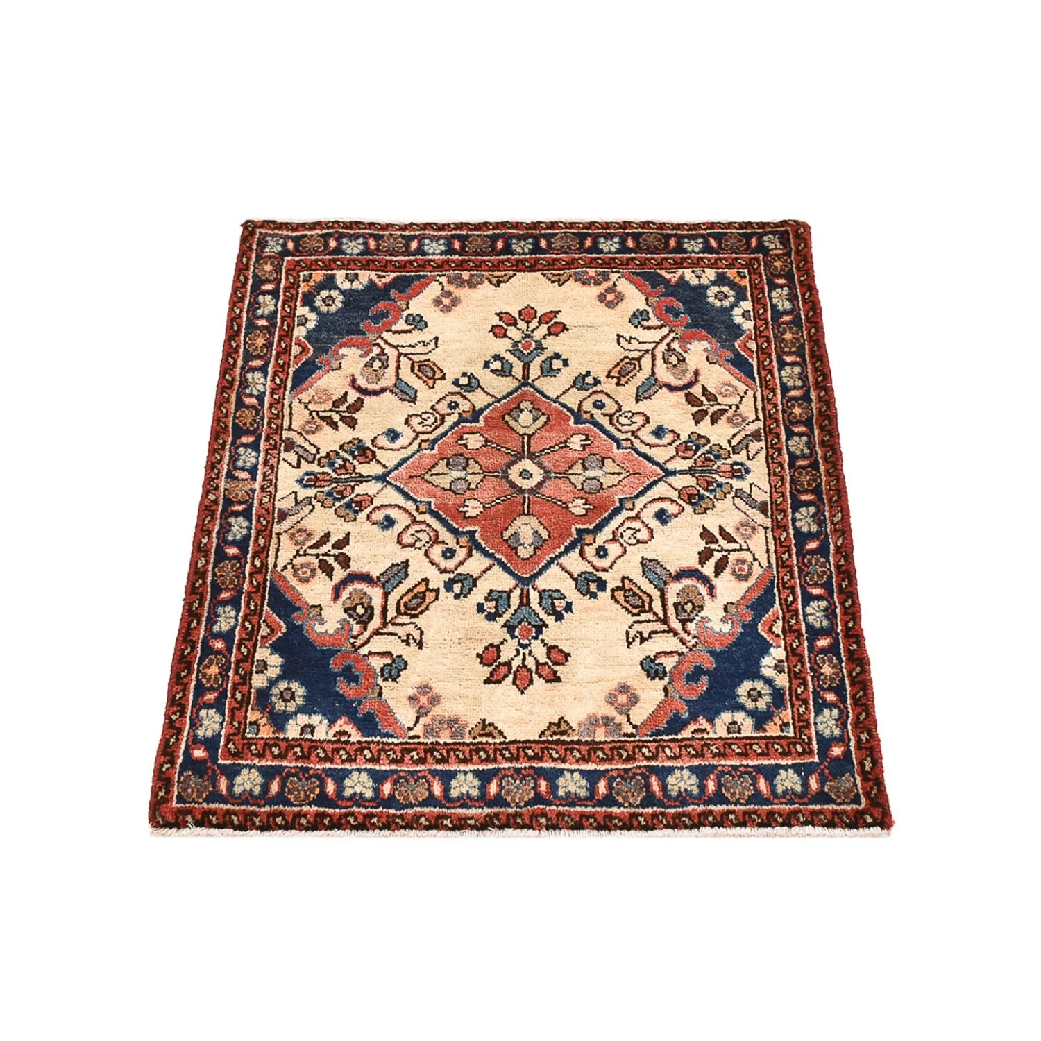Perserteppich - Nomadic - 75 x 58 cm - beige - Image 4