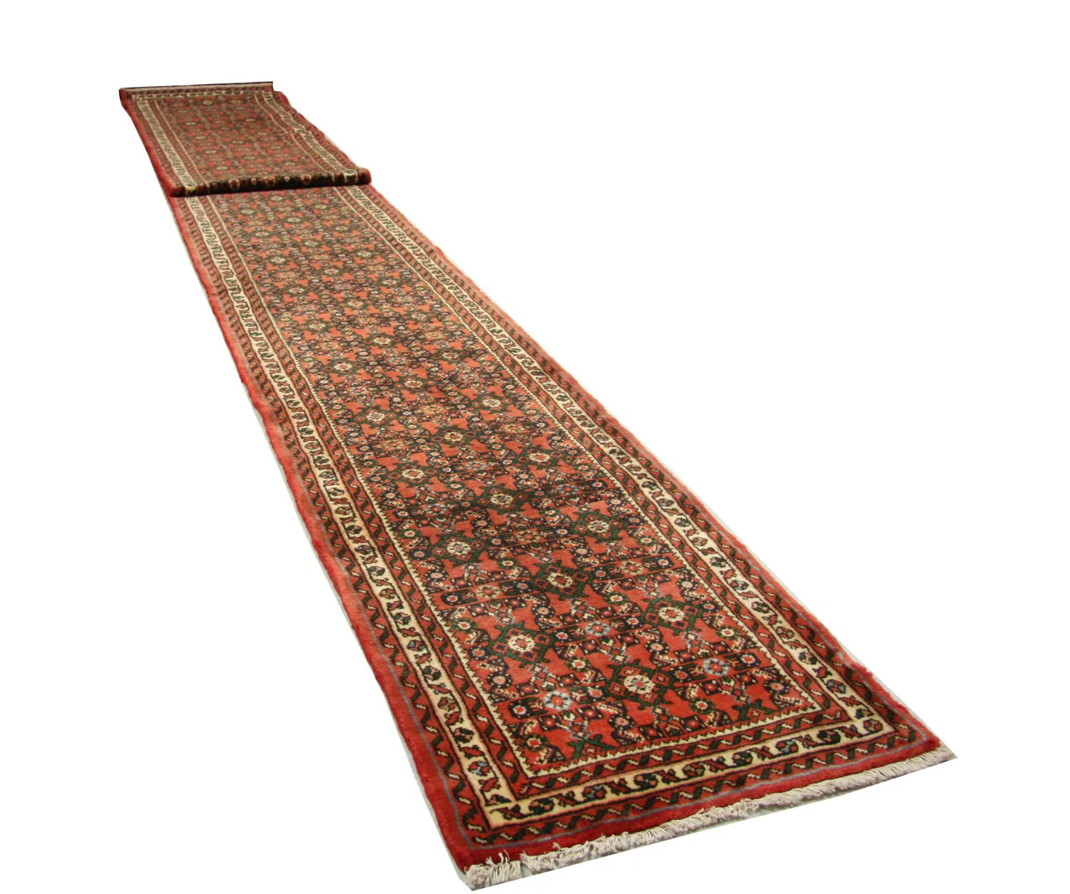 Perserteppich - Nomadic 781 x 75 cm - rot - Image 3