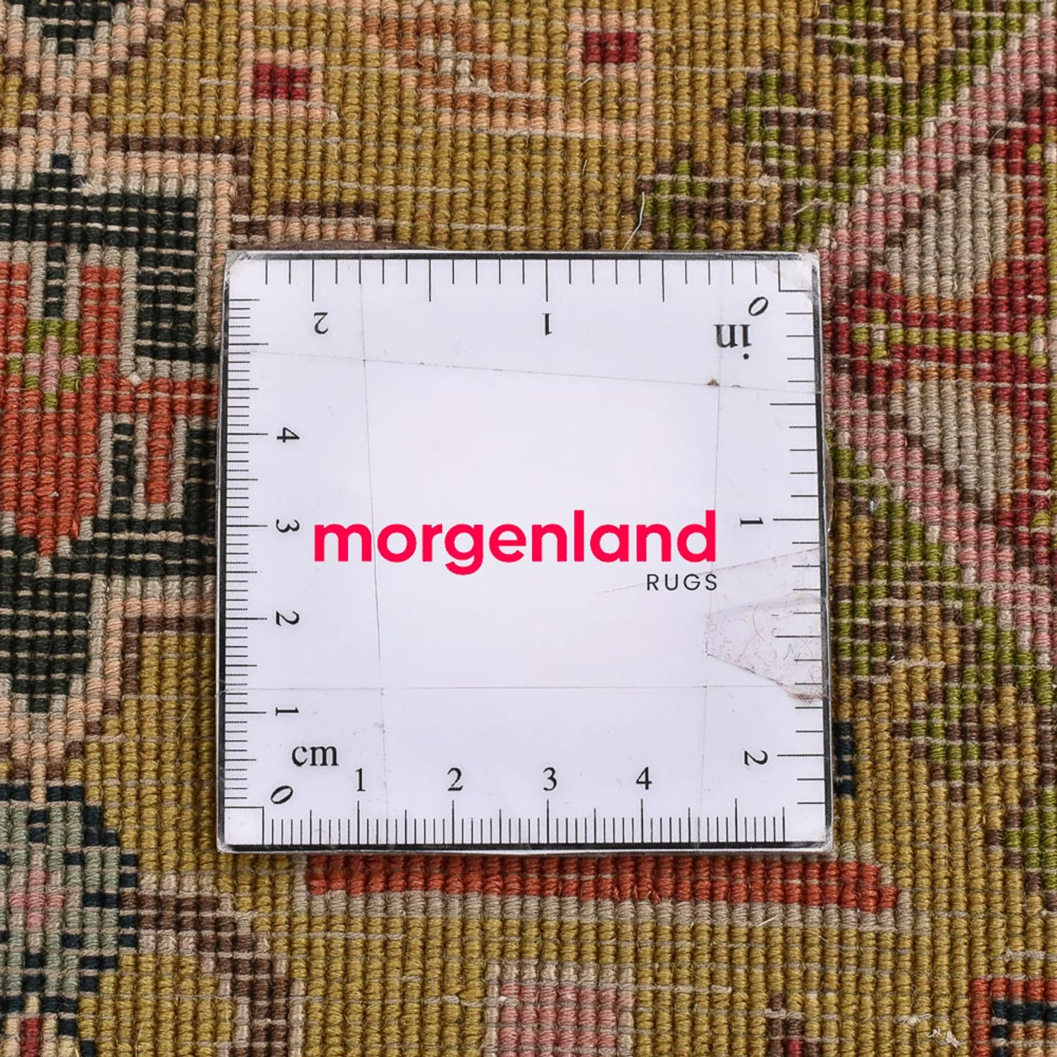 Perserteppich - Nomadic - 82 x 53 cm - olivgrün - Image 5