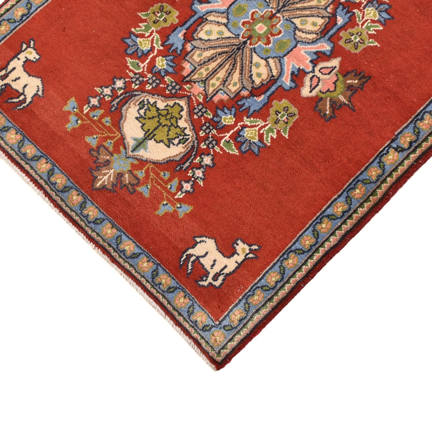 Perserteppich - Nomadic - 82 x 62 cm - rot - Image 2