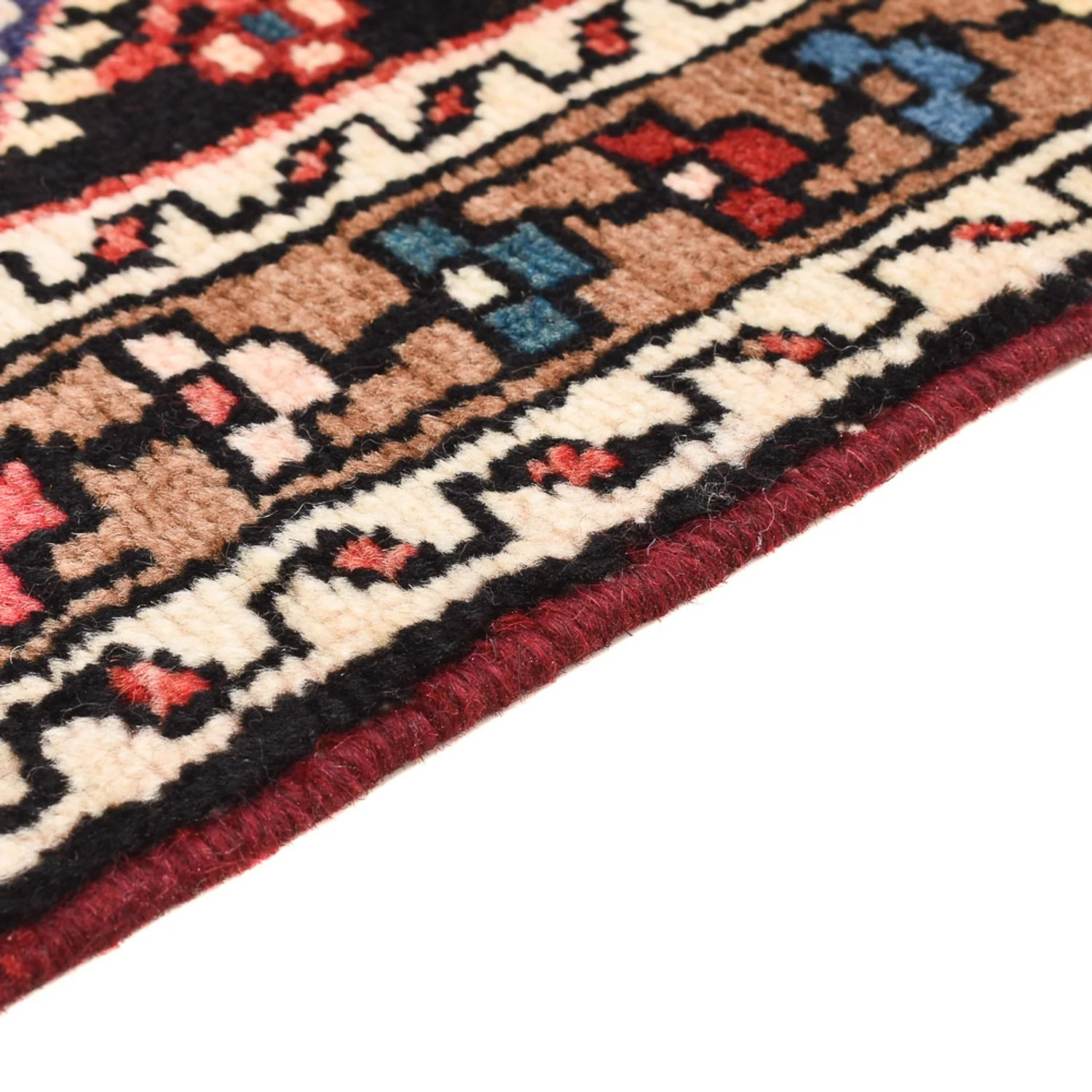 Perserteppich - Nomadic - 83 x 52 cm - hellrot - Image 3
