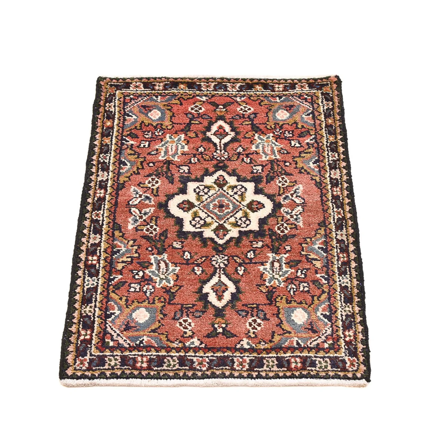 Perserteppich - Nomadic - 85 x 58 cm - hellrot - Image 5