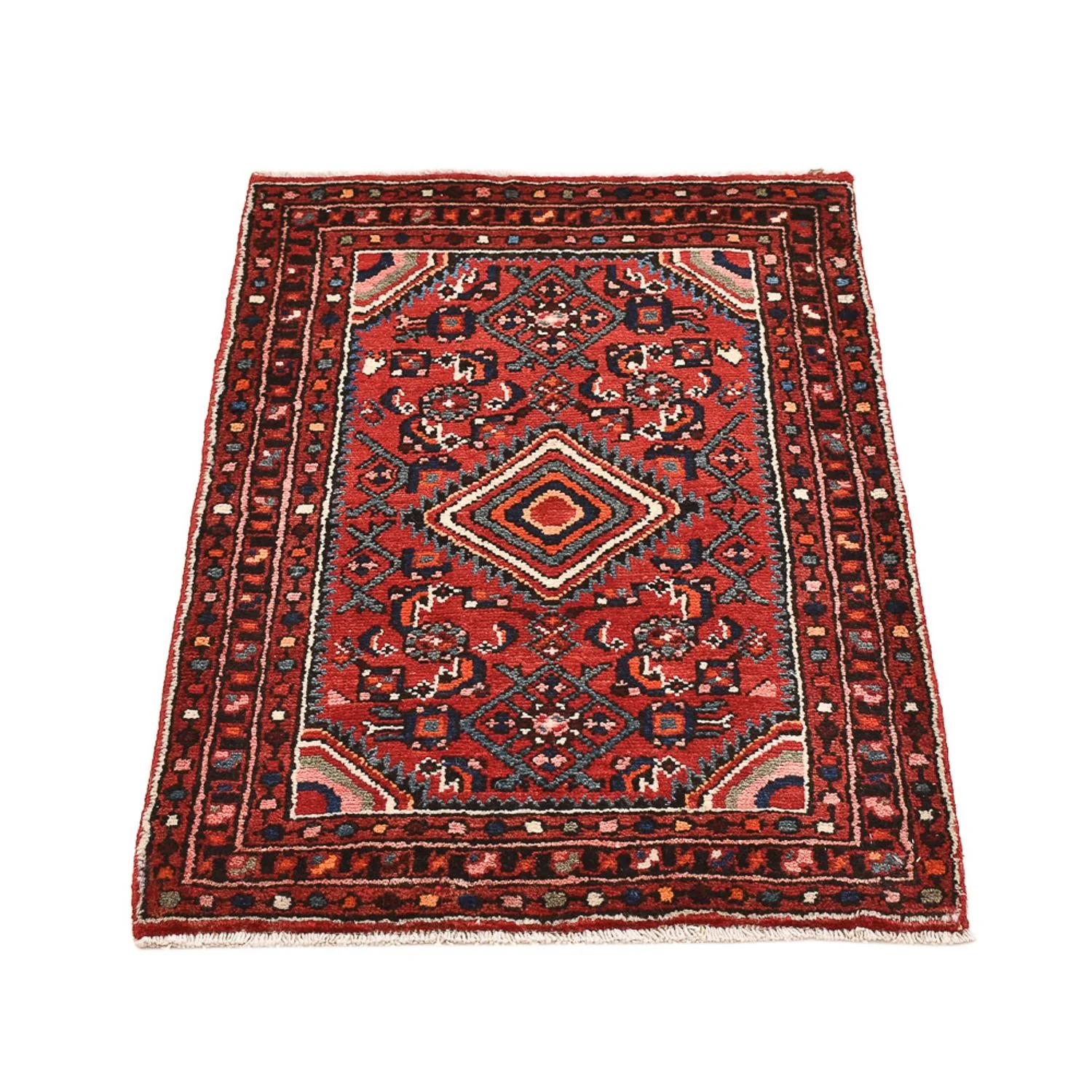 Perserteppich - Nomadic - 85 x 60 cm - rot - Image 5