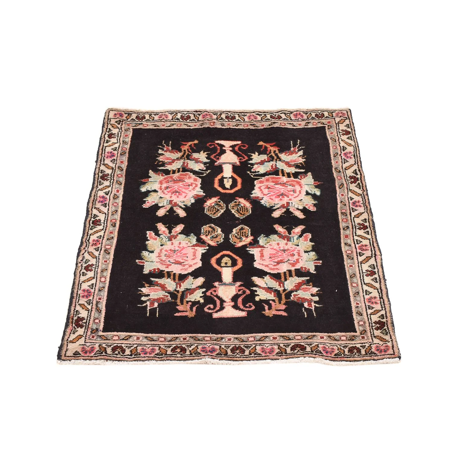 Perserteppich - Nomadic - 85 x 68 cm - dunkelblau - Image 5