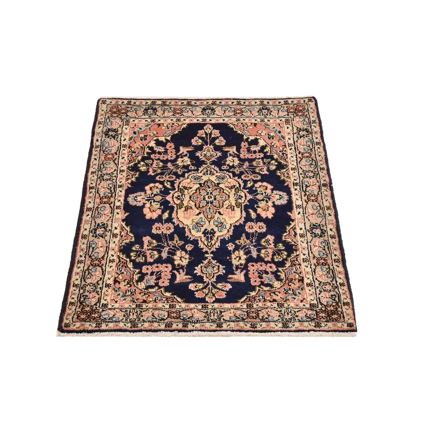 Perserteppich - Nomadic - 87 x 65 cm - dunkelblau - Image 4