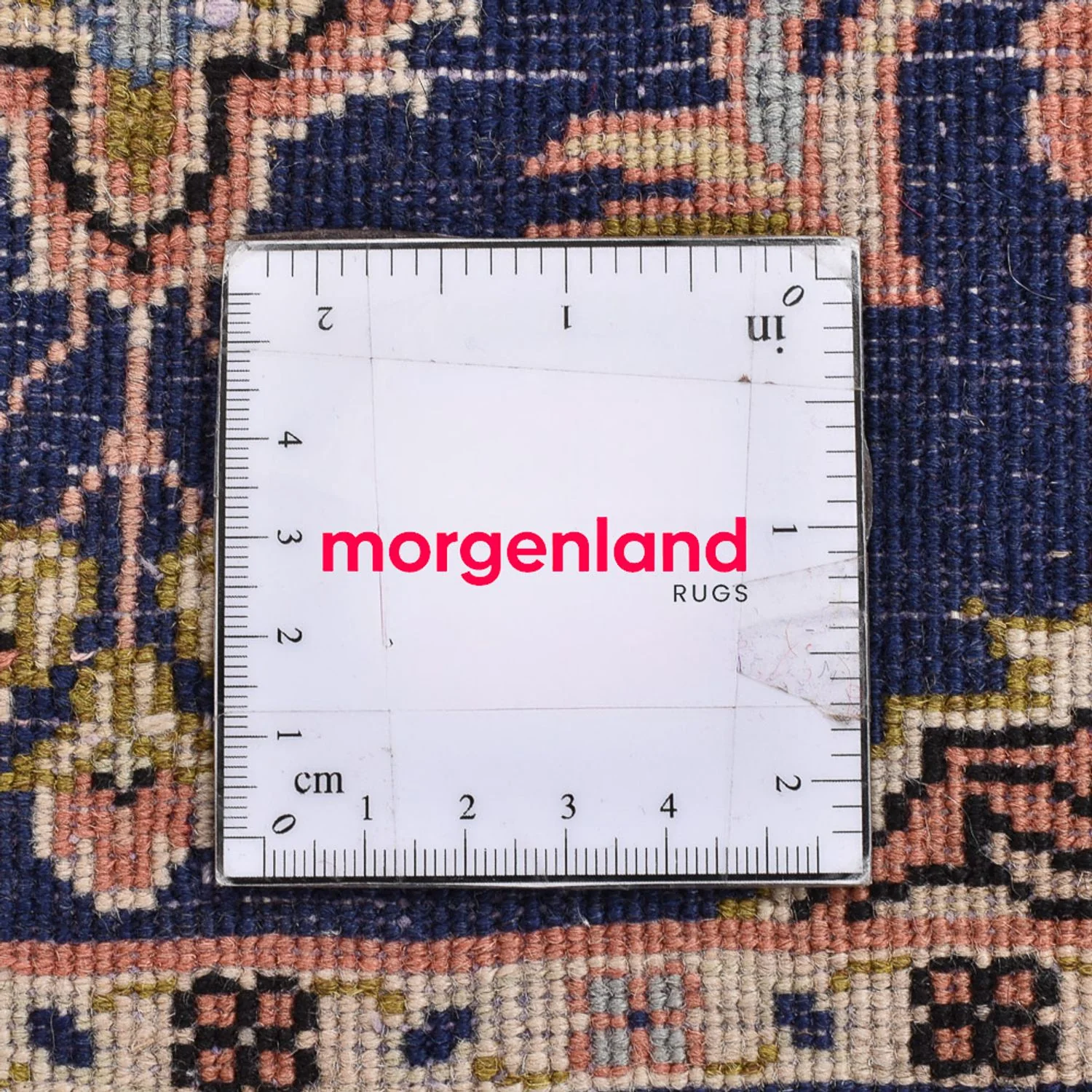 Perserteppich - Nomadic - 87 x 65 cm - dunkelblau - Image 5