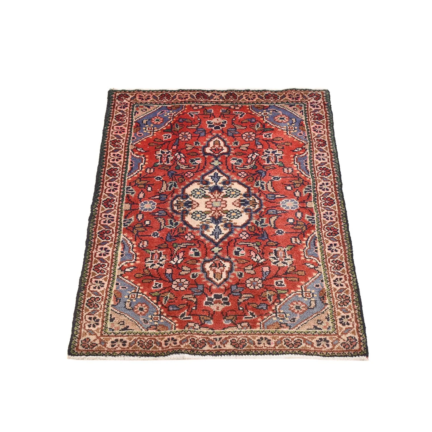 Perserteppich - Nomadic - 88 x 60 cm - rot - Image 5