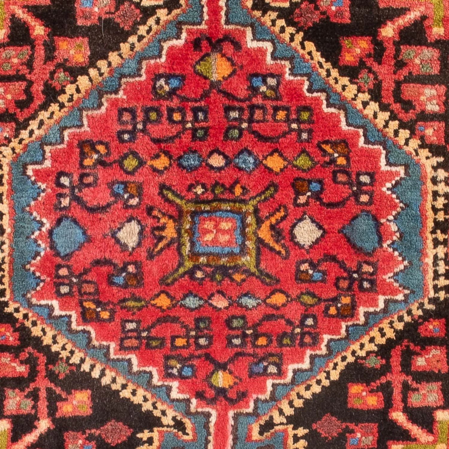 Perserteppich - Nomadic - 91 x 62 cm - rot - Image 2