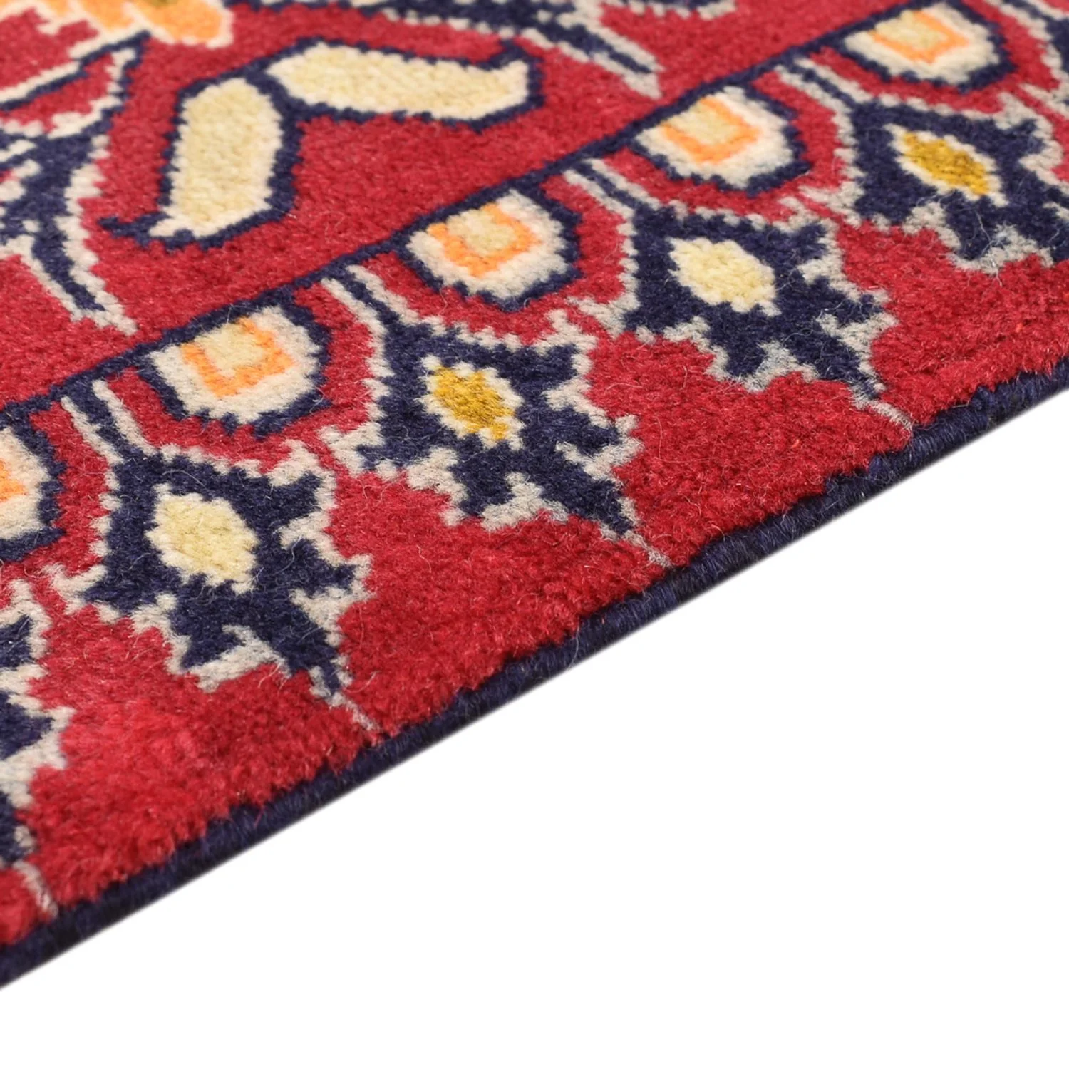 Perserteppich - Nomadic - 91 x 62 cm - rot - Image 3