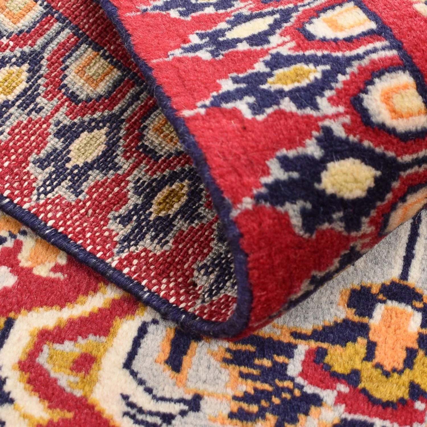 Perserteppich - Nomadic - 91 x 62 cm - rot - Image 4