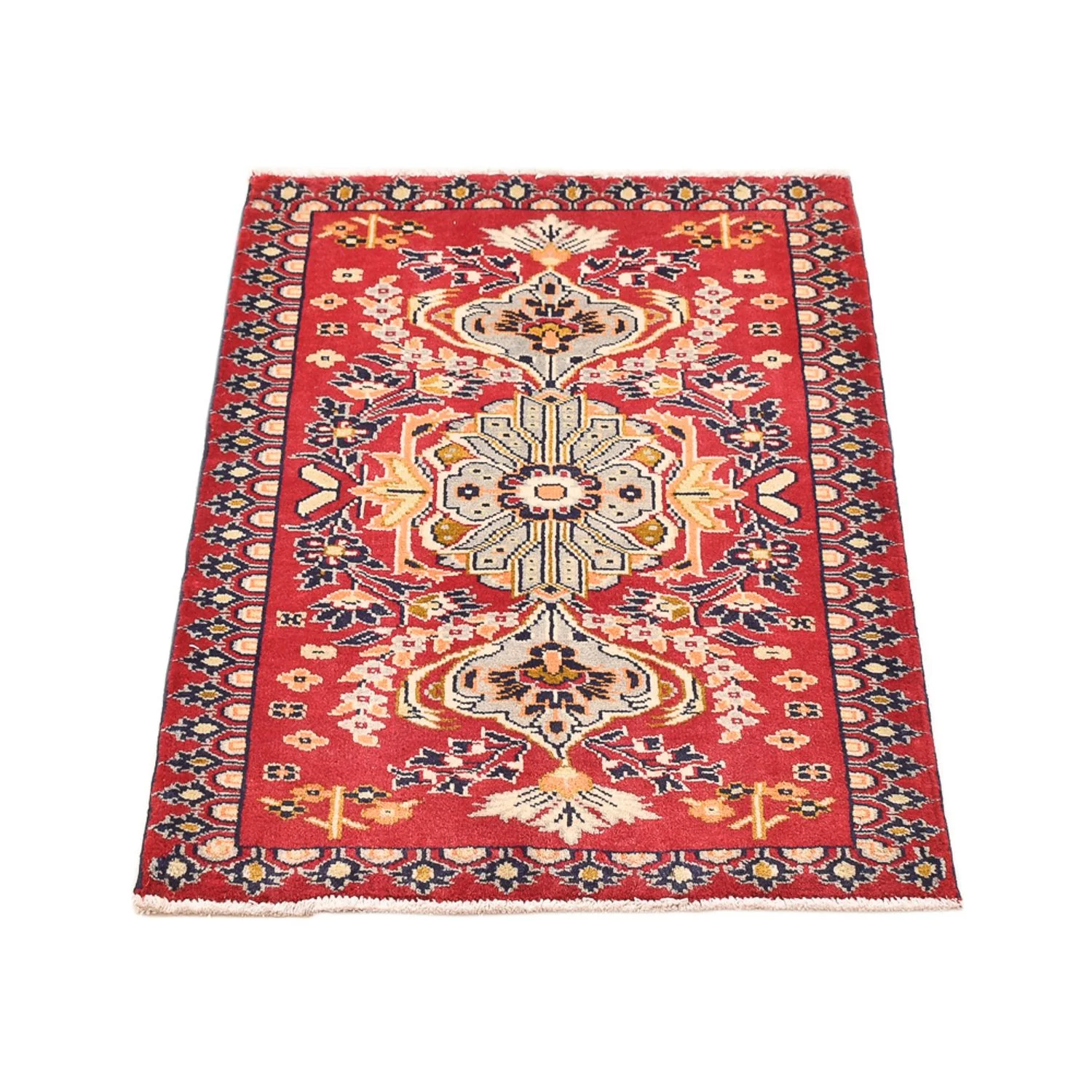 Perserteppich - Nomadic - 91 x 62 cm - rot - Image 5