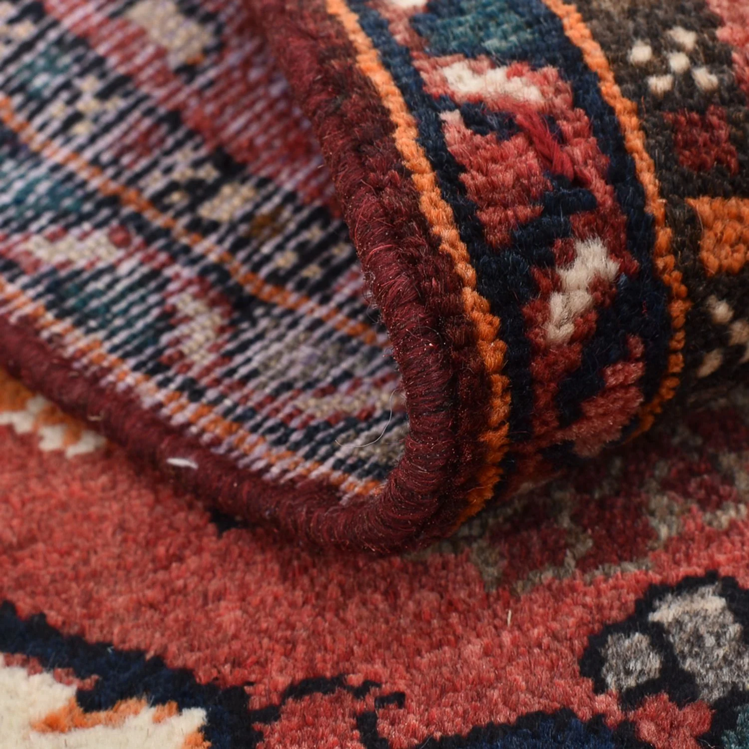 Perserteppich - Nomadic - 92 x 57 cm - hellrot - Image 4